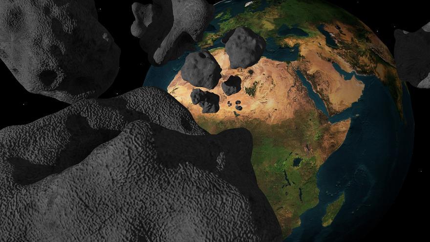 Cinco enormes asteroides se acercan a la Tierra esta semana