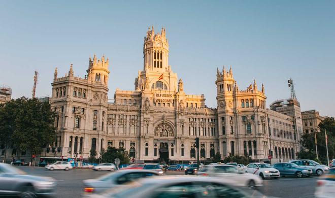 Madrid town hall building