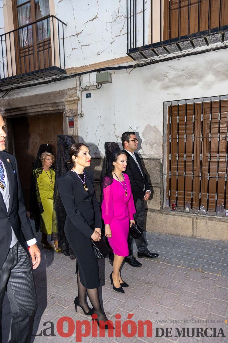 Procesión del Baño y parlamento en las Fiestas de Caravaca