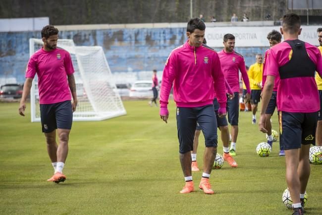 Entrenamiento de la UD Las Palmas