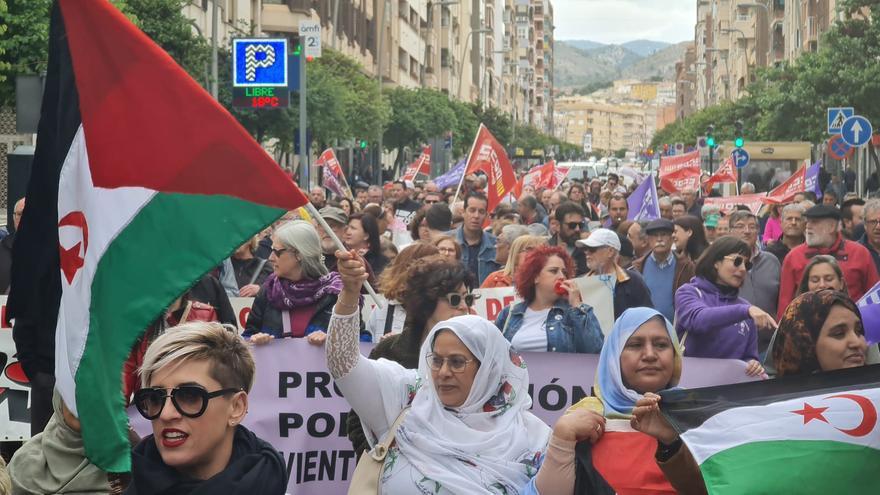 El empleo, la vivienda y las pensiones marcan la manifestación del 1 de mayo en Elda
