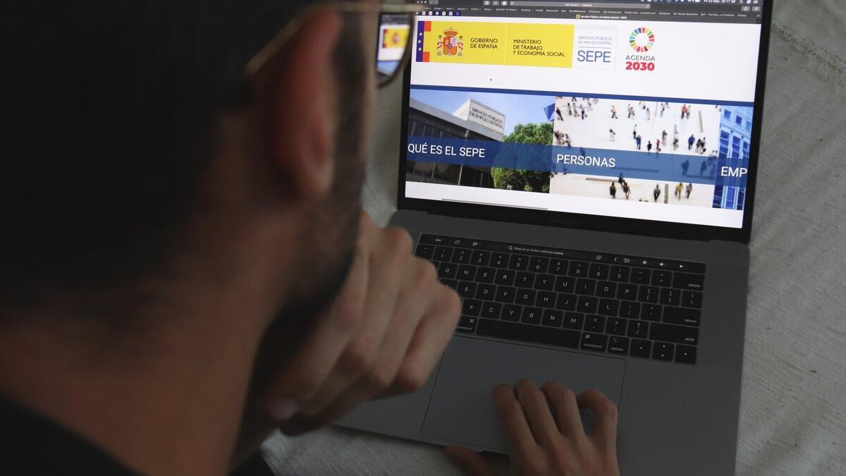 Página web del Servicio Público Estatal de Empleo