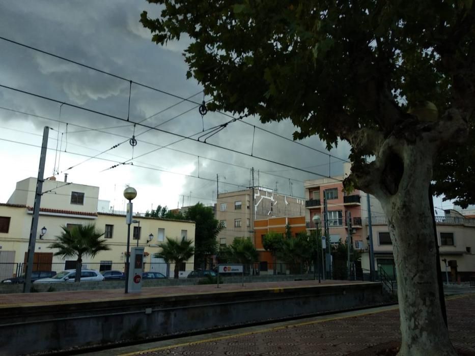 Las mejores imágenes de las lluvias en la Comunitat