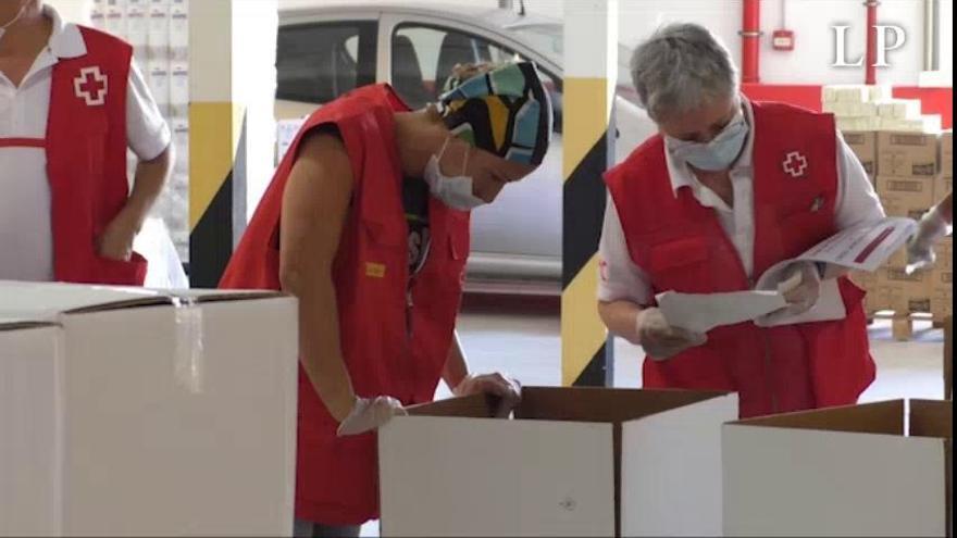 Coronavirus en Canarias | Cruz Roja presta ayuda a más de 3.000 hogares canarios durante el estado de alarma