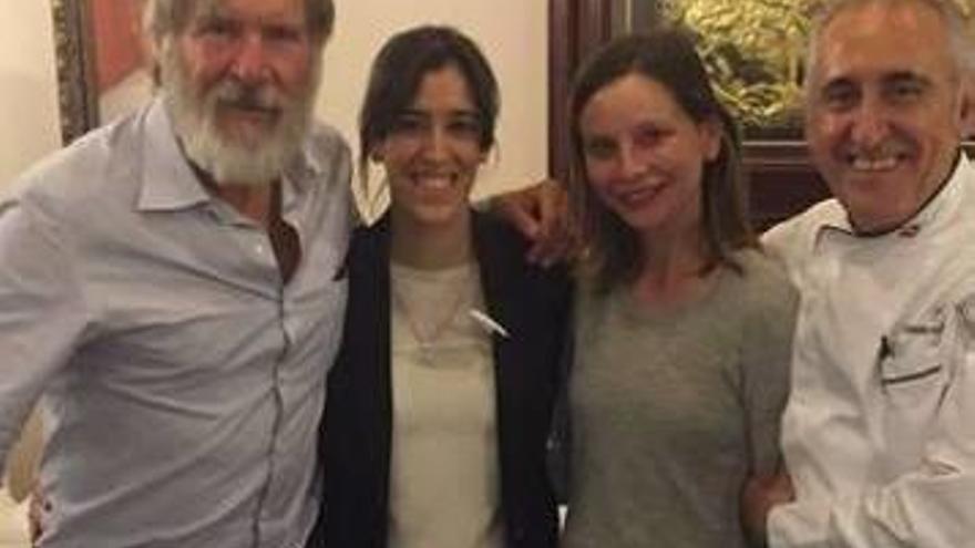 Harrison Ford, de vacaciones en España