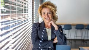 Estefanía Ferrer, cofundadora y consejera delegada de Lico Cosmetics, en las instalaciones de Esade en el marco del Esade Alumni Start-up Day