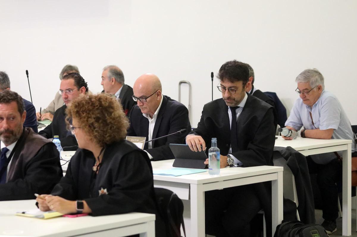 El juicio del caso Alvia ha llevado a este juzgado compostelano a una situación próxima al colapso