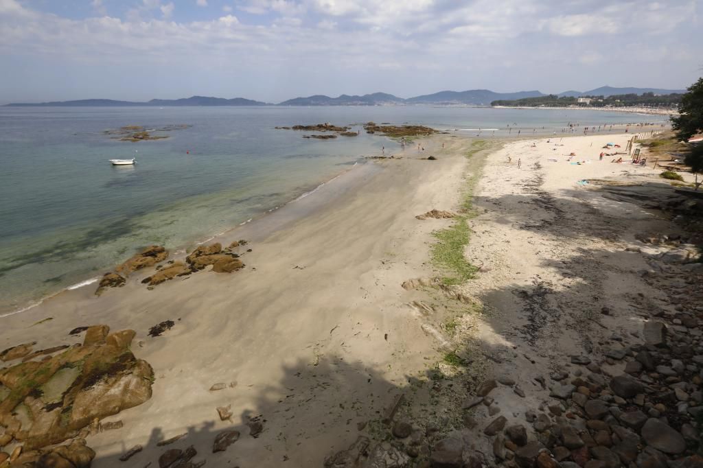 Playa de A Foz, en Vigo