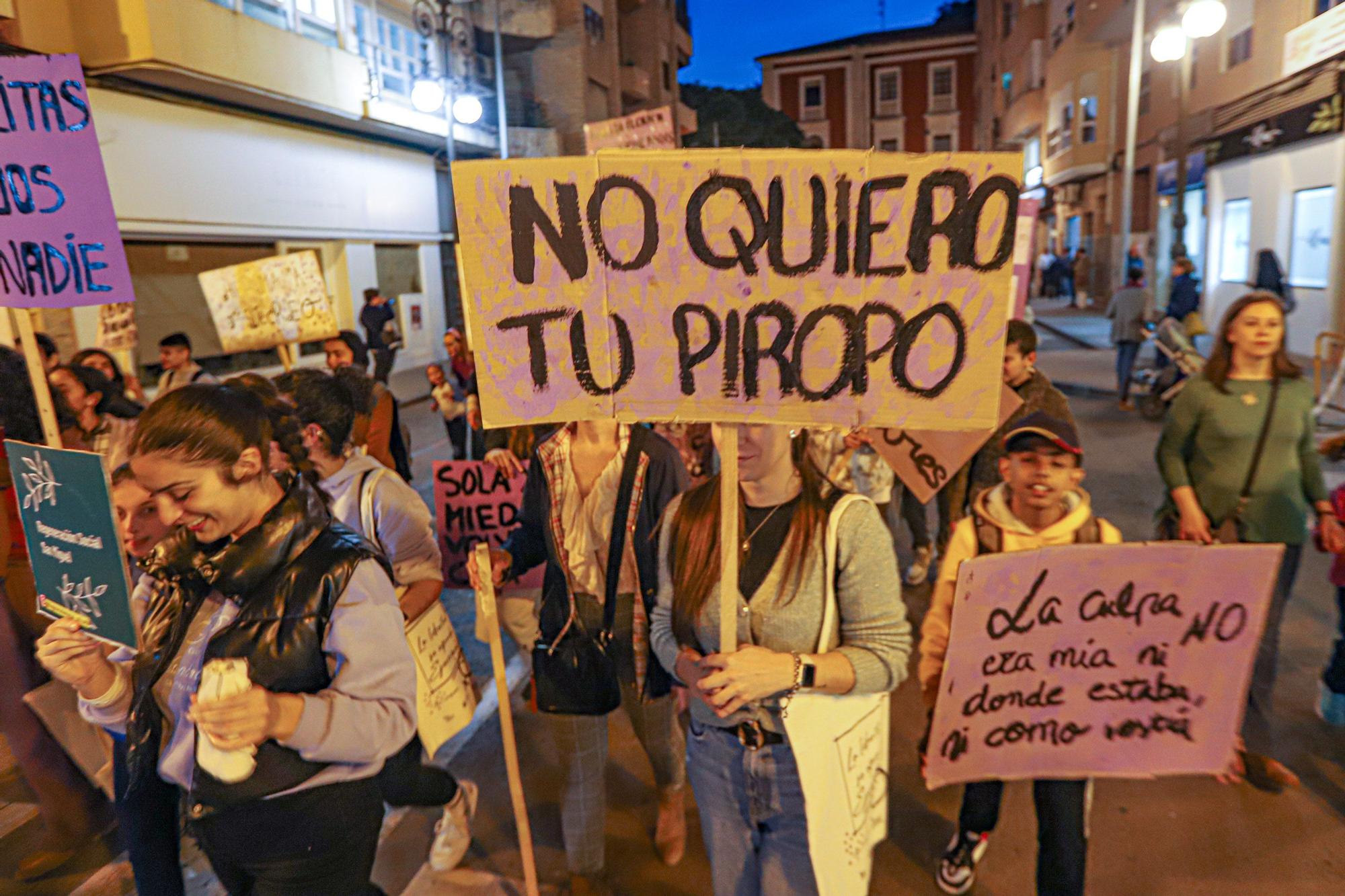 Marcha 8M en Orihuela