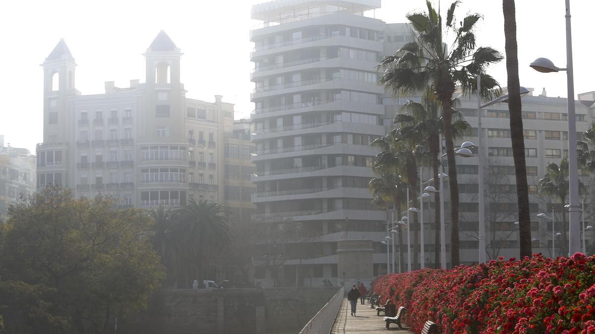 Niebla en Valencia