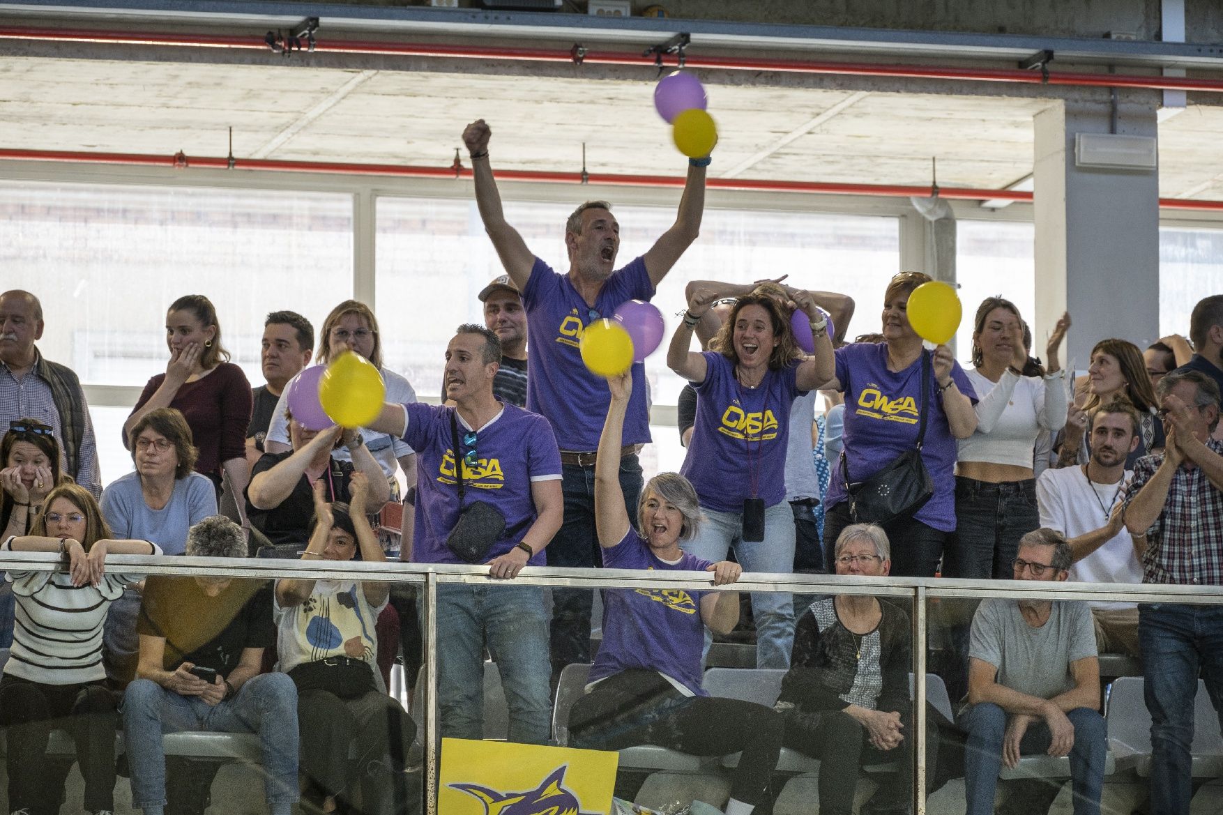 Imatges del partit de waterpolo CN Manresa-CWP Sant Adrià