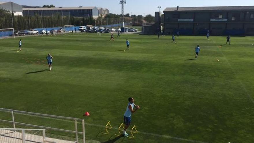 Entrenamiento de hoy del Levante UD.