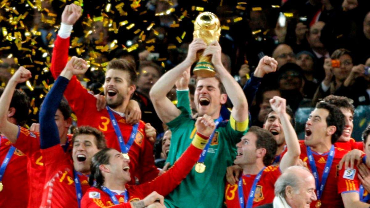 España ganó el Mundial en Sudáfrica 2010
