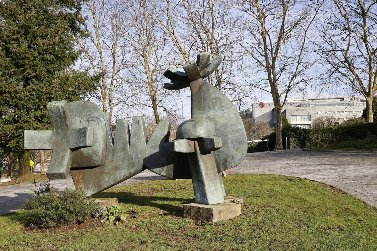 A pasionaria, de Camilo Otero, no campus norte de Santiago