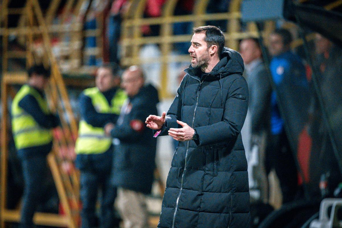 Rubén Sellés, en el partido entre el Real Zaragoza y la Cultural Leonesa.