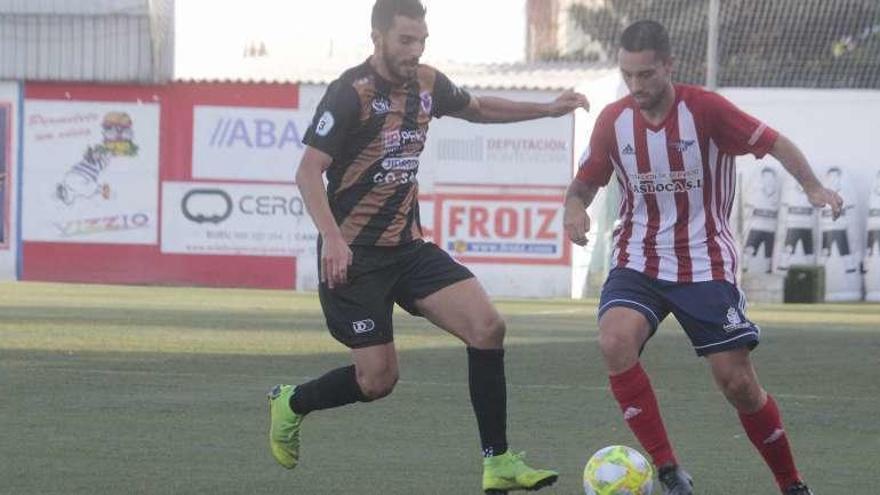 El Alondras viene de empatar en el Campo do Morrazo ante el Ourense UD. // Santos Álvarez