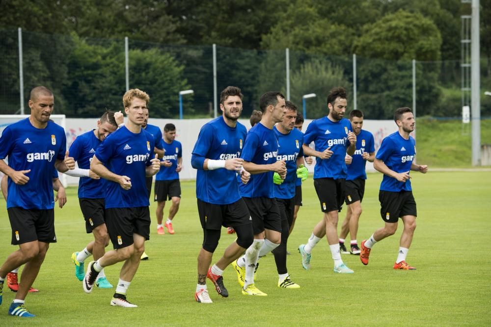 Entrenamiento del Real Oviedo