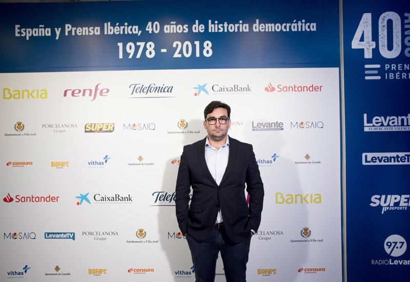 Photocall de la gala del 40 aniversario de Prensa Ibérica en Levante-EMV