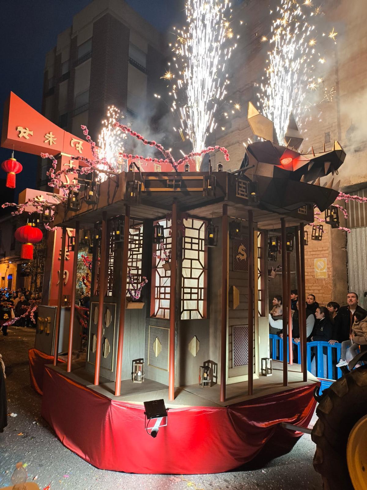 Cabalgata fallera de Sagunt