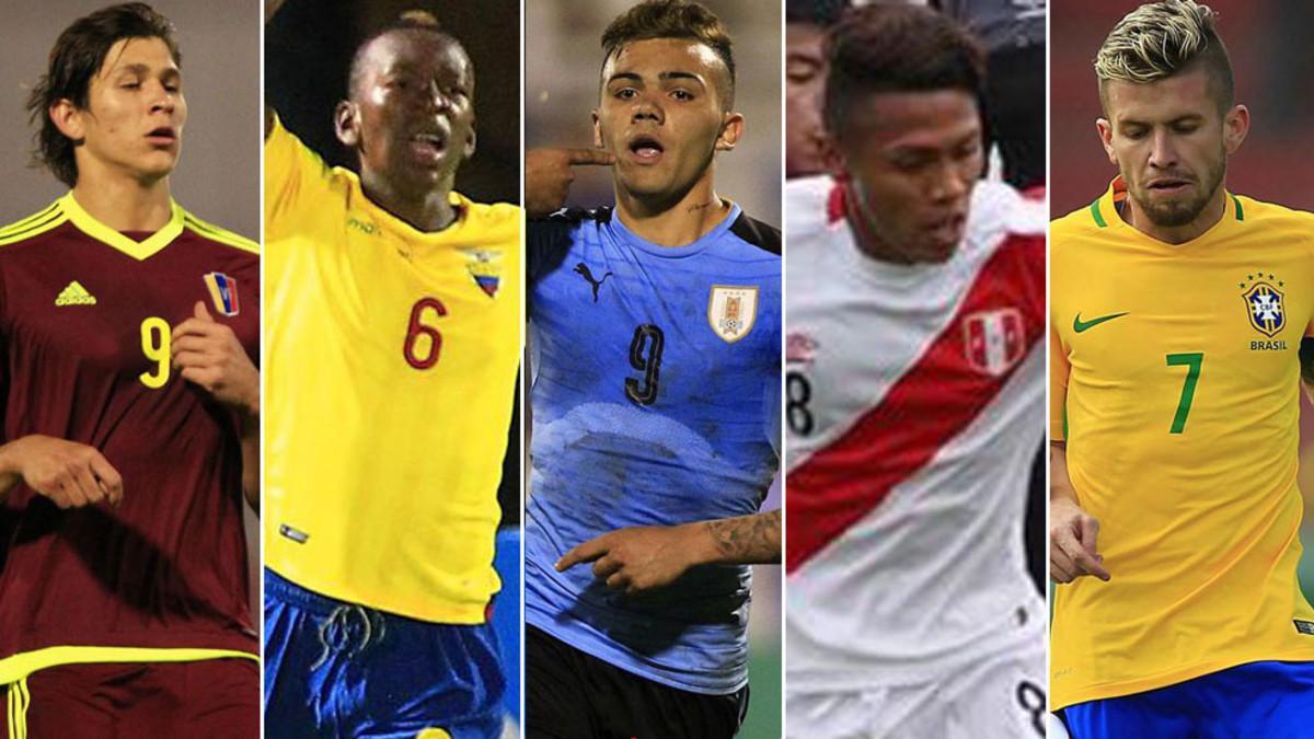 Las perlas del Sudamericano Sub 20 que juegan en España.