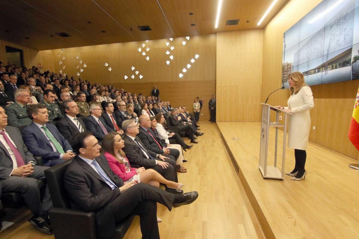 Susana Díaz inaugura la Ciudad de la Justicia