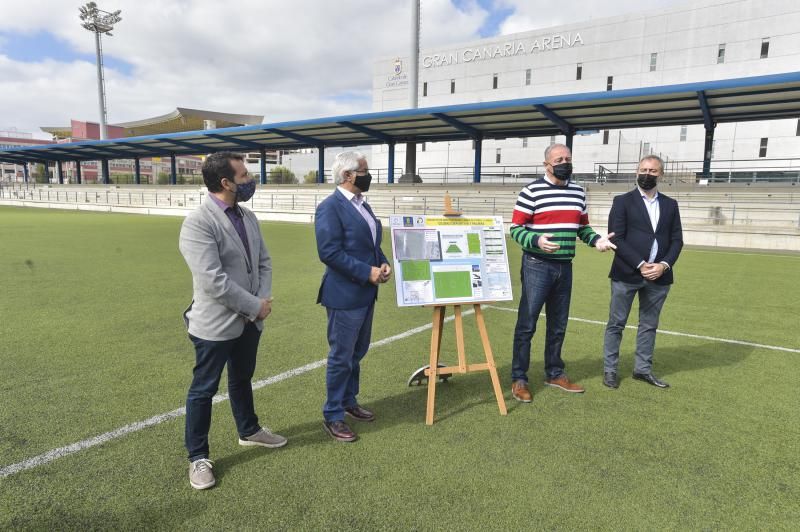 Presentación de la renovación del Anexo del Estadio de Gran Canaria