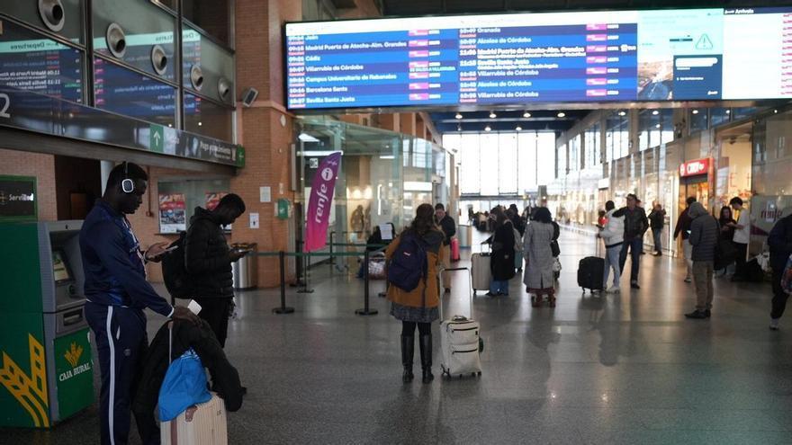 Renfe sitúa el seguimiento de la huelga de trenes en Córdoba entre sus trabajadores en un 12,05%