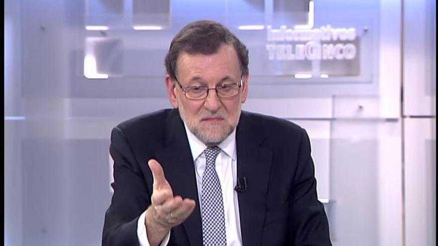 Rajoy sobre Cataluña: "Si las reuniones fueran discretas o secretas no las iba a contar yo"