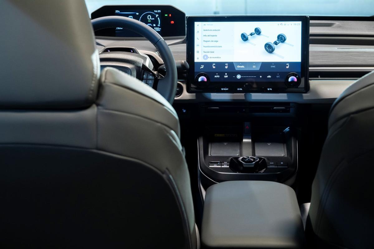 Interior del nou C-HR + Electric