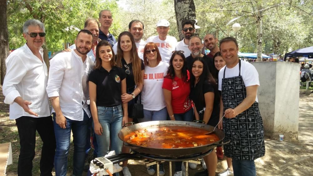 Natxo Bellido junto a sus compañeros