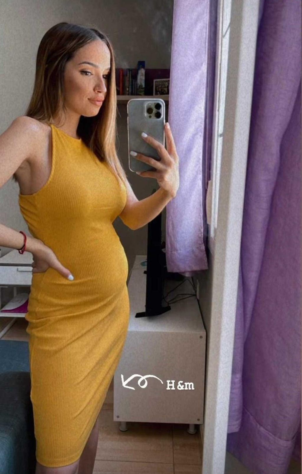 Lucía de 'La isla de las tentaciones' con vestido de H&M