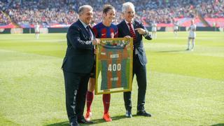 Homenaje a Marta Torrejón por sus 400 partidos