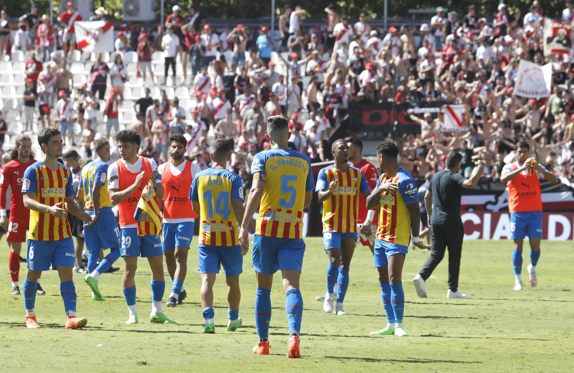 El Rayo - Valencia, en imágenes