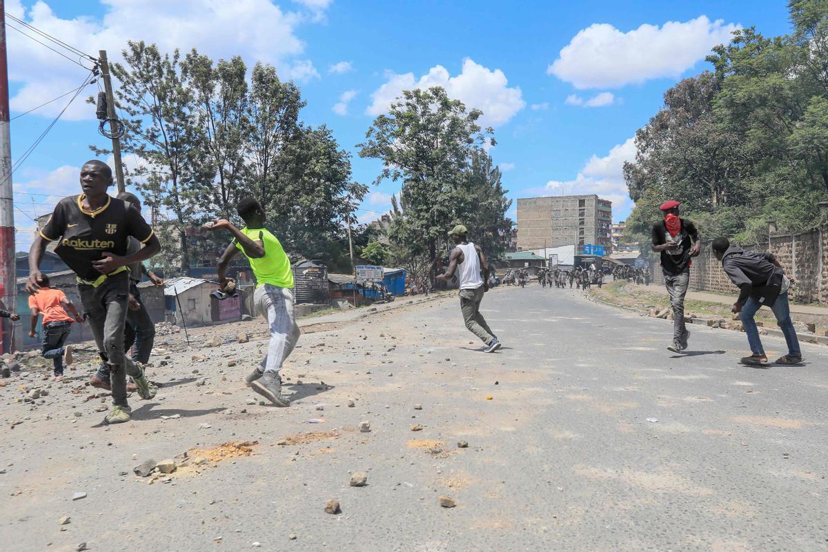 Protestas en Kenia contra el mandato del presidente Ruto