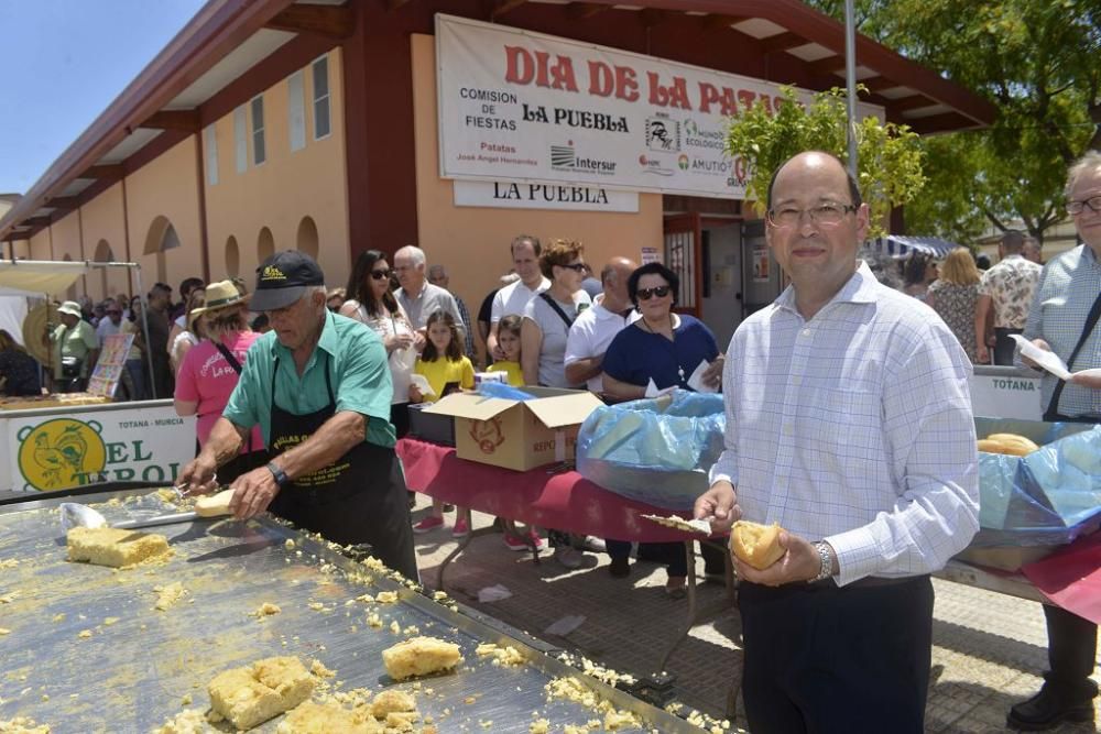 La Puebla (Cartagena) dedicó un especial homenaje a la patata