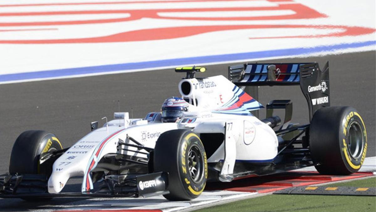 Bottas, en el Gran Premio de Rusia