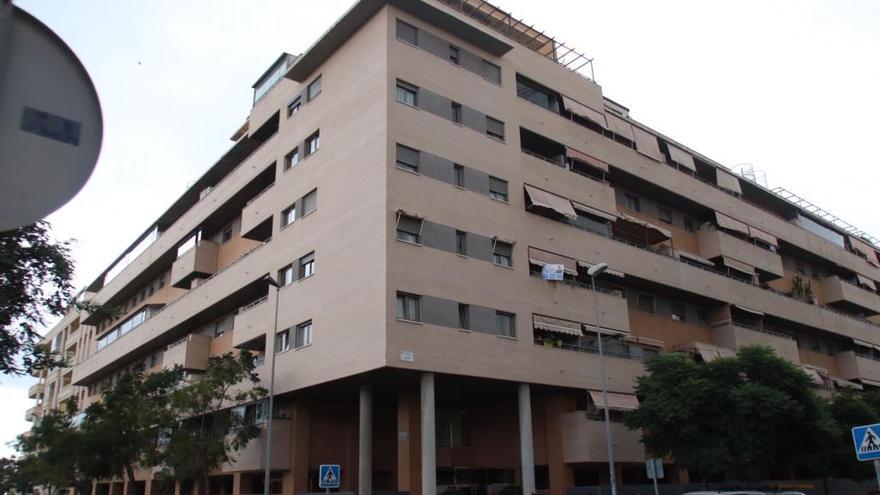 Edificio de la calle Jalón donde vivía la familia.