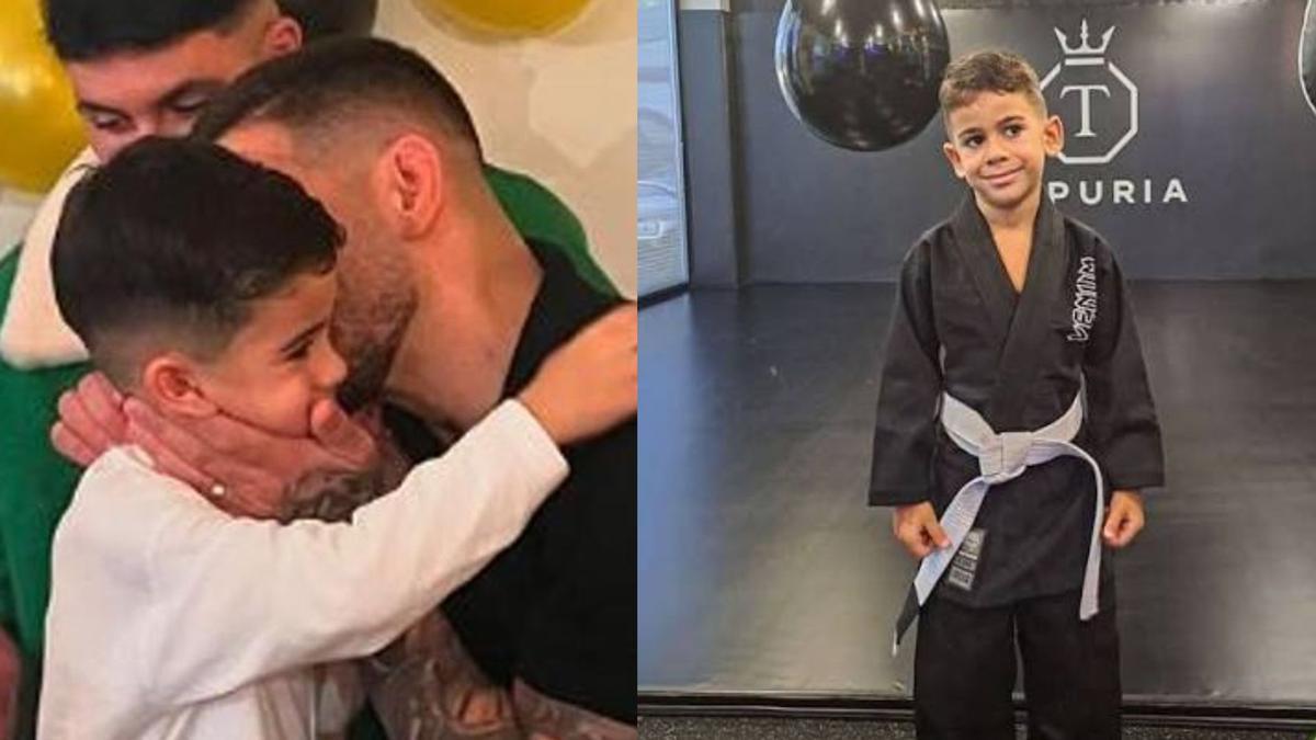 Hugo Topuria, el hijo de Ilia