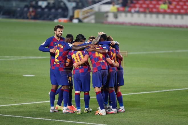 Las mejores imágenes del partido de LaLiga Santander entre el FC Barcelona y el Athletic de Bilbao disputado en el Camp Nou.