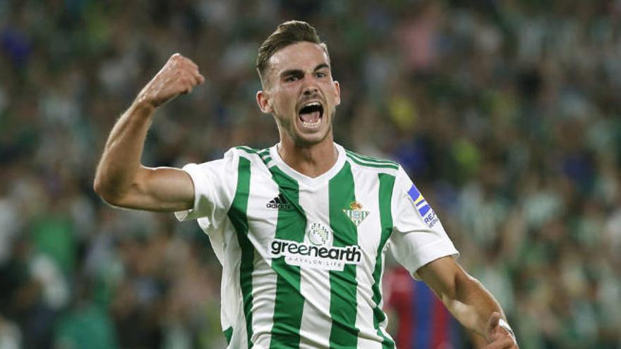 Fabián Ruiz, mediocentro canterano del Real Betis, esta temporada.