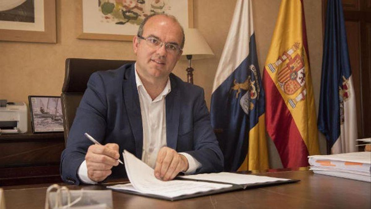 El delegado del Gobierno en Canarias, Anselmo Pestana