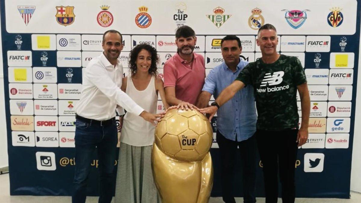 En el Ayuntamiento de Sant Pol de Mar la presentación oficial de la cuarta edición de The CUP