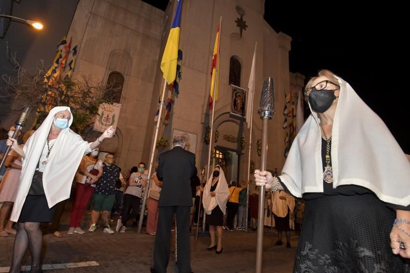 Primera procesión virgen de La Luz tras la pandemia