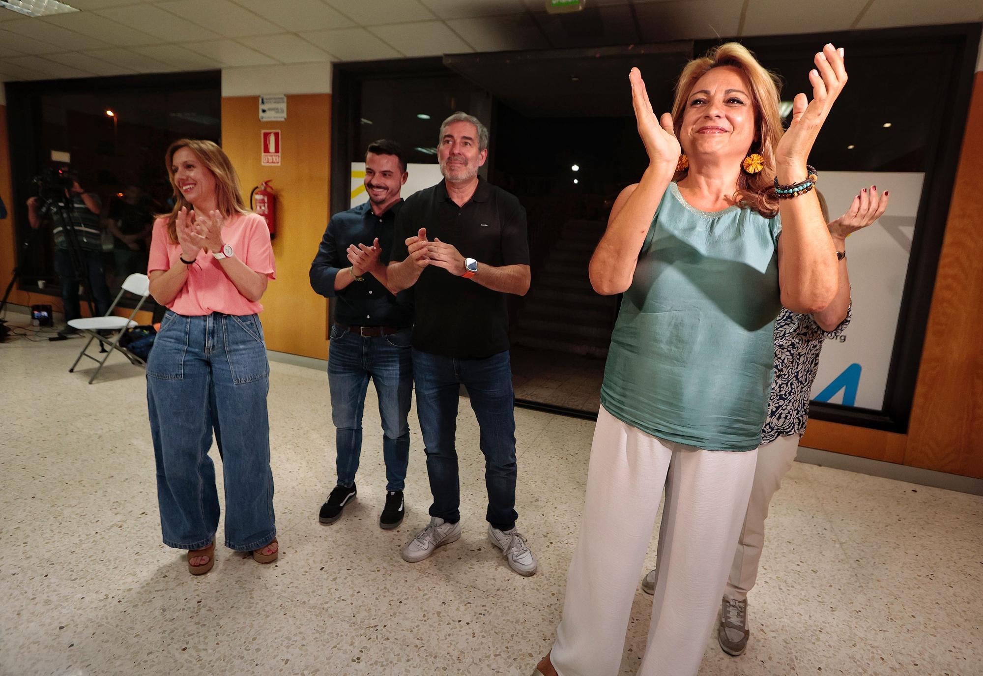 CC valora los resultados de las elecciones del 23J en la provincia de Santa Cruz de Tenerife