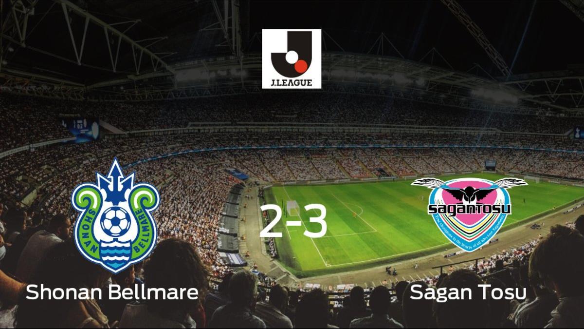 El Sagan Tosu se lleva la victoria después de vencer 2-3 al Shonan Bellmare