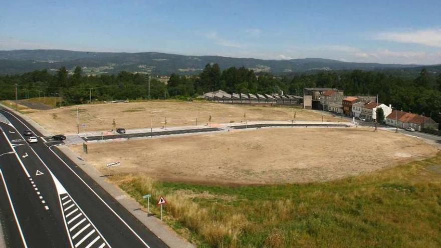 Imagen de archivo de la zona de A Baiuca donde se construirá la nueva guardería. // Bernabé / Víctor Espiño