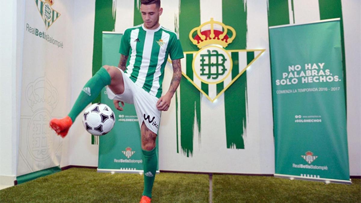 Sanabria, delantero del Betis, asegura que aún no está en plena forma