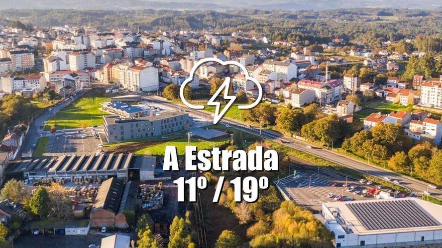El tiempo en A Estrada: previsión meteorológica para hoy, viernes 25 de abril