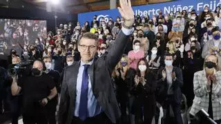 Feijóo confirma su candidatura a presidir el PP: "No vengo aquí a insultar a Pedro Sánchez, vengo a ganarle"