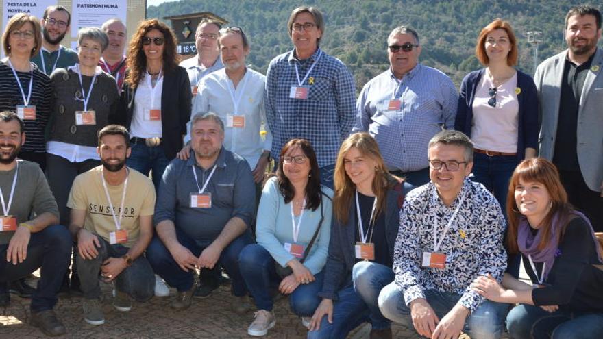 Fotografia de grup de les persones que integraran la candidatura